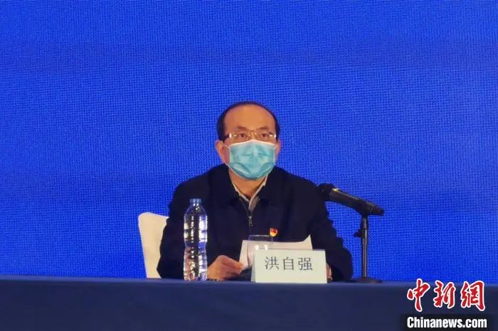 福建泉州市委常委、常务副市长洪自强。 孙虹 摄