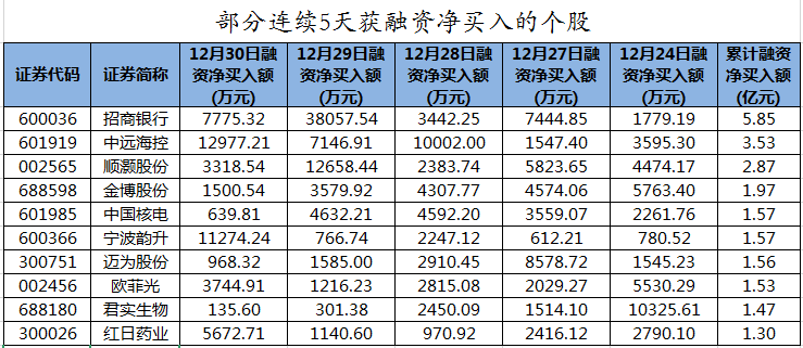 部分连续5天获融资净买入的个股.png