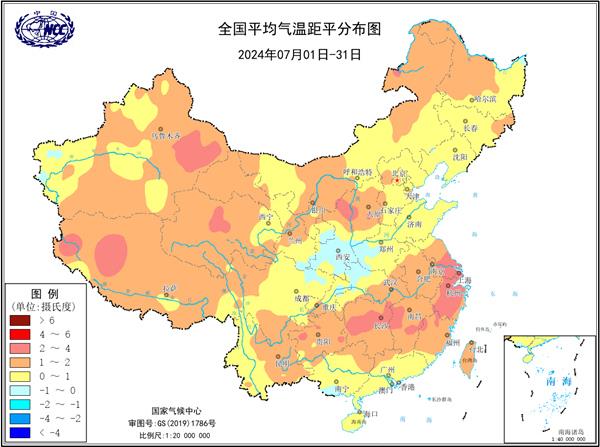 我国刚刚度过史上“最热7月”